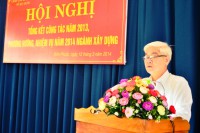 Hội nghị tổng kết công tác năm 2013, phương hướng nhiệm vụ năm 2014 ngành Xây dựng