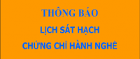 Thông báo tổ chức sát hạch cấp chứng chỉ hành nghề hoạt động xây dựng đợt 2 năm 2017