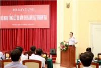 Bộ Xây dựng tổng kết 6 năm thực hiện Luật Thanh tra năm 2010