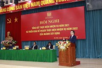 Ngành Xây dựng quyết tâm triển khai, hoàn thành tốt nhất kế hoạch, nhiệm vụ năm 2022