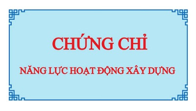 DANH SÁCH DOANH NGHIỆP ĐỦ NĂNG LỰC HOẠT ĐỘNG XÂY DỰNG NĂM 2018