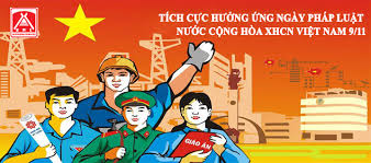 Tổ chức hưởng ứng ngày Pháp luật năm 2019