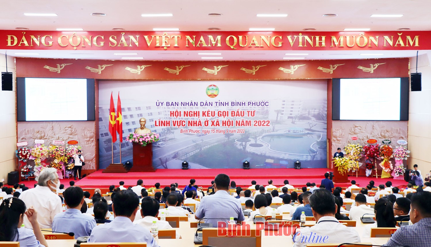 HỘI NGHỊ KÊU GỌI ĐẦU TƯ LĨNH VỰC NHÀ Ở XÃ HỘI TỈNH BÌNH PHƯỚC NĂM 2022